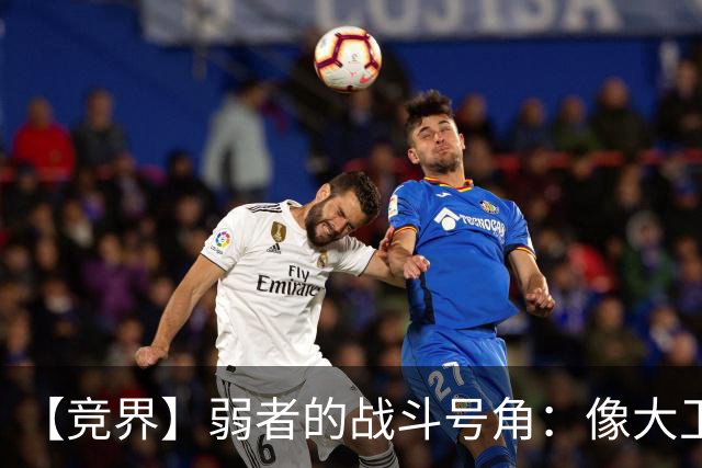 【竞界】弱者的战斗号角：像大卫那样击败歌利亚